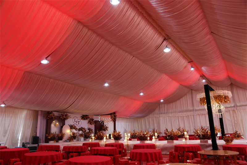 Large white or transparent luxury wedding tents for sale