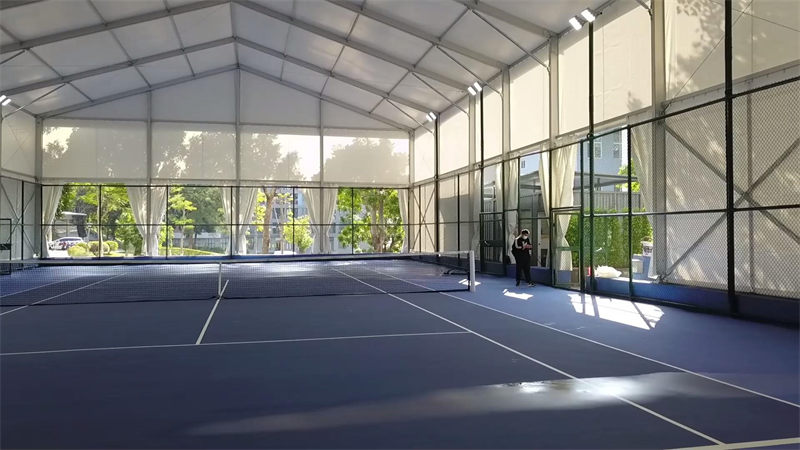 tennis court tent