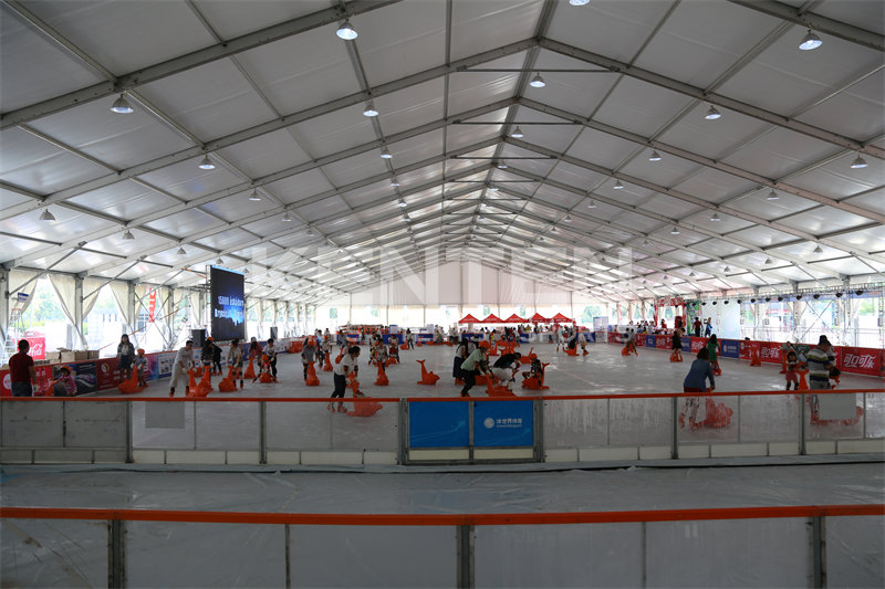 Specialist marquees for ice rinks