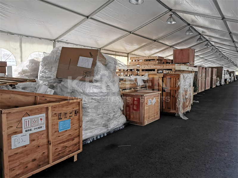 Warehouse tents for storage are a quick and easy way to solve storage problems
