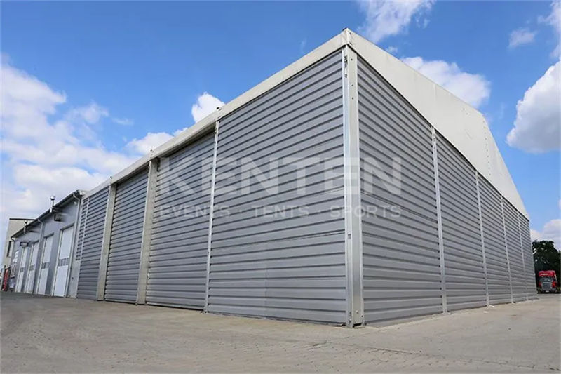 Aluminum structure frame temporary storage warehouse