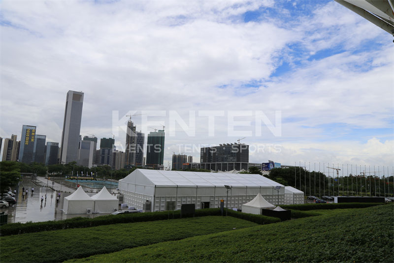 Event tent for new car conference 10x40m