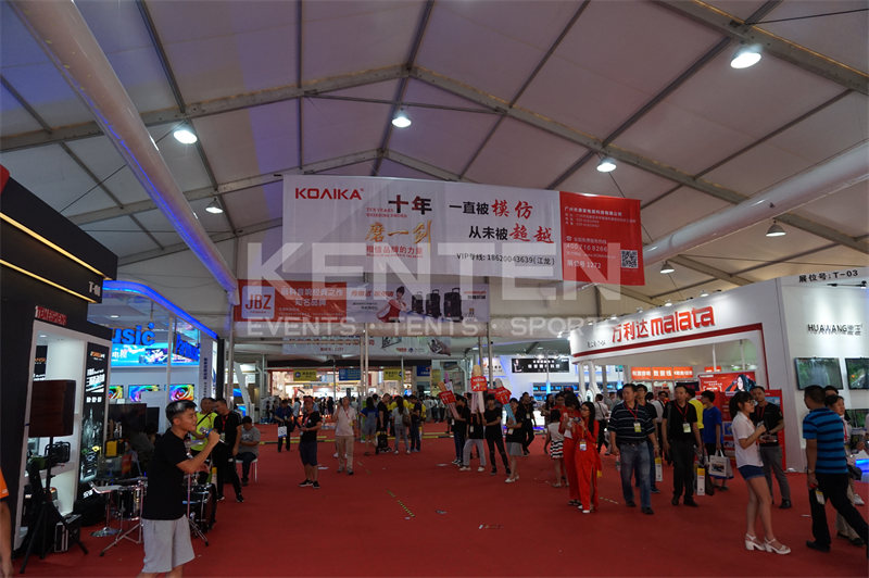 Product : 10m, 25m A type Exhibition Tent