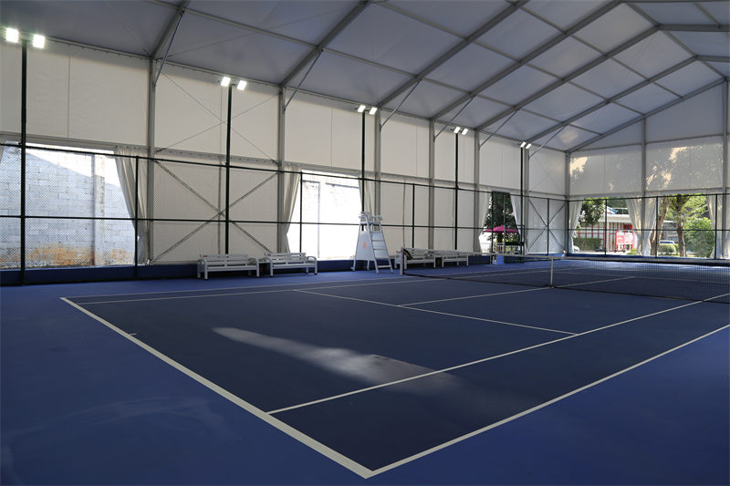 20m Clear Span Tent for Sports - Build an Indoor Tennis Court 