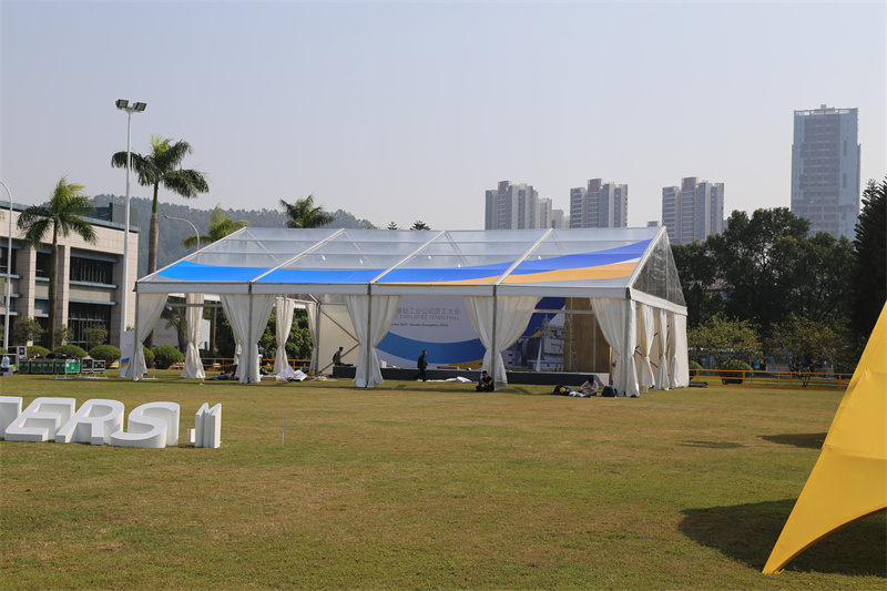 Guangzhou Nansha event 20m A-type transparent tent case