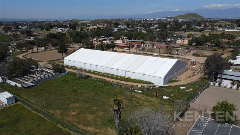 American Equestrian Field Adopts KENTEN 30m Aluminum Structure Tent