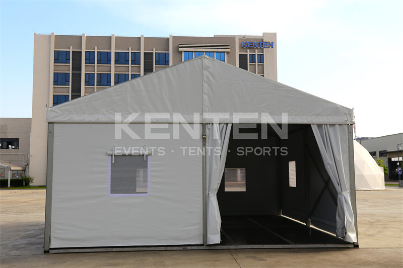 Precautions for disassembly of storage tents