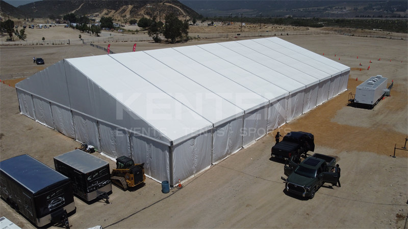 The storage tent is a short-term solution to the storage problem of the enterprise