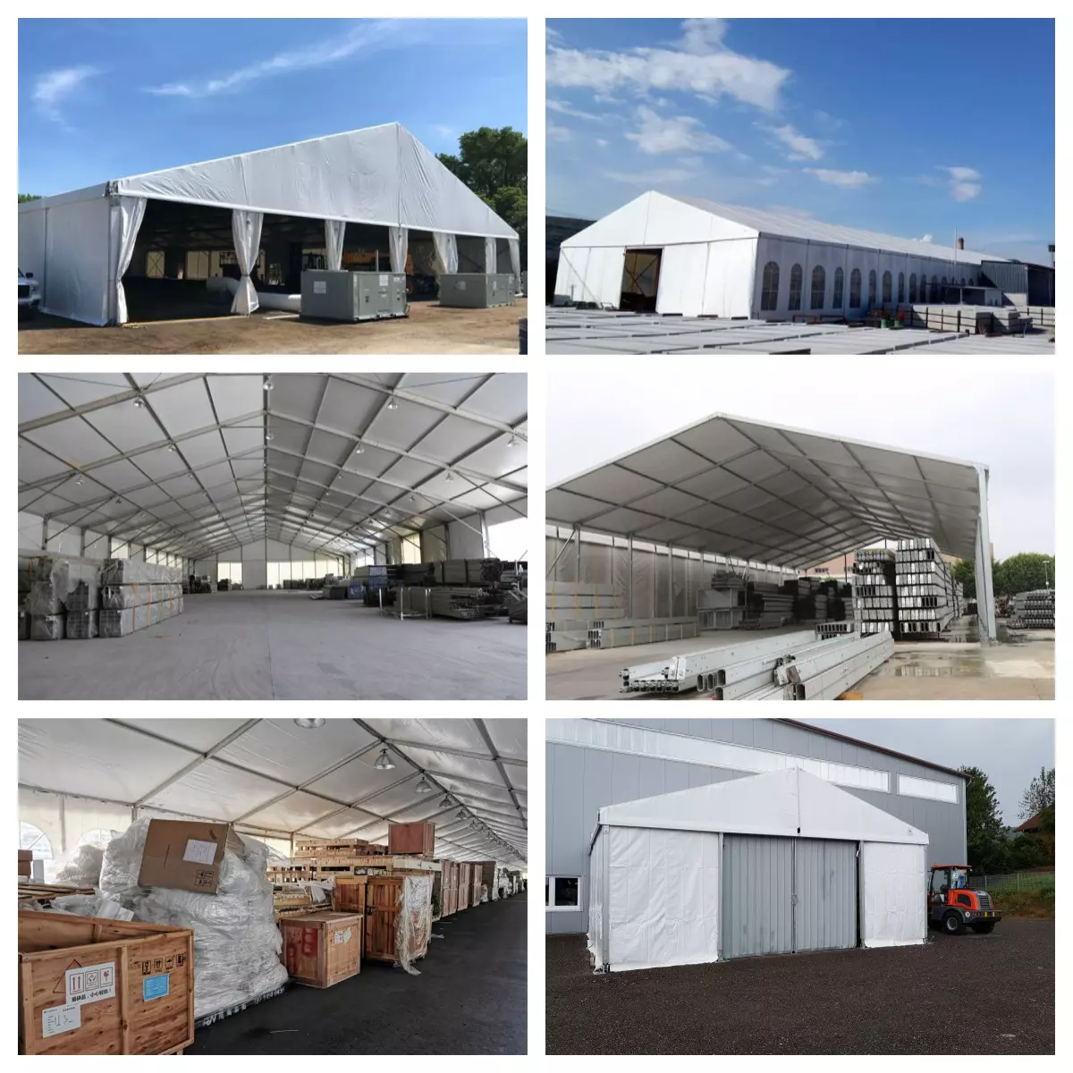 warehouse tent cases