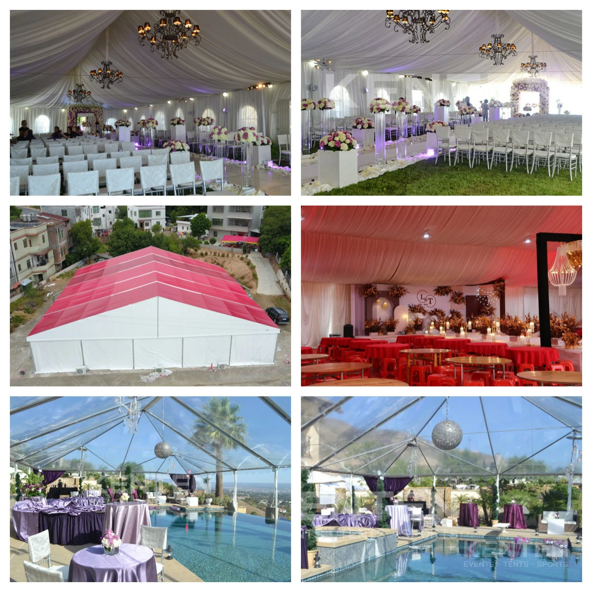 Our Wedding Tent Cases