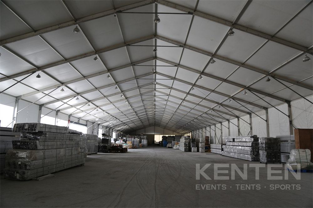 Large Temporary Warehouse Structures