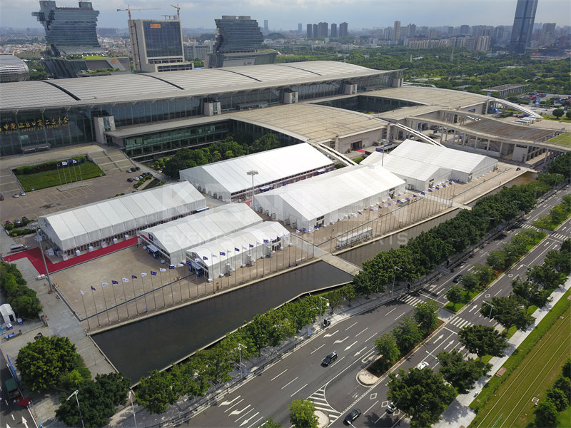 KENTEN exhibition tents can be applied to various exhibitions