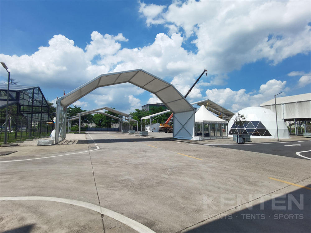 KENTEN aluminum alloy structure tent factory