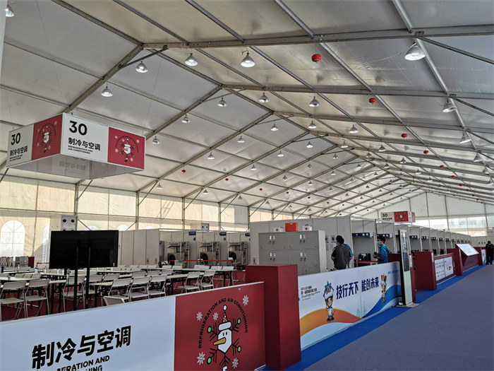 40m Canopy Tent | White Frame Canopy Tent