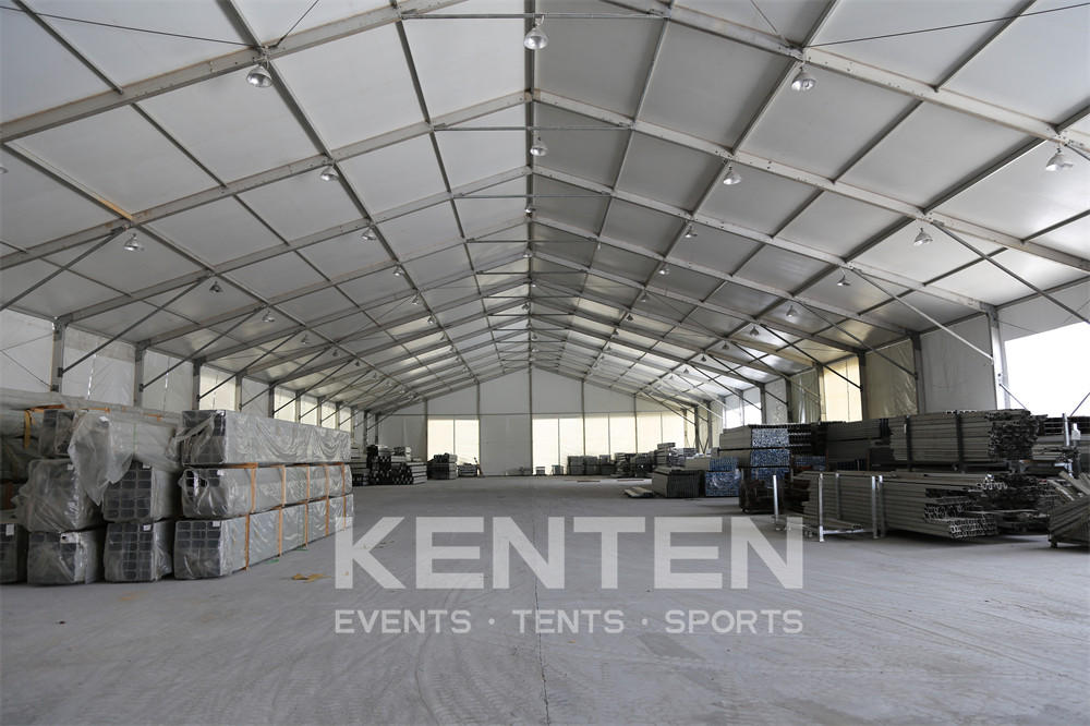 Industrial warehouse tents