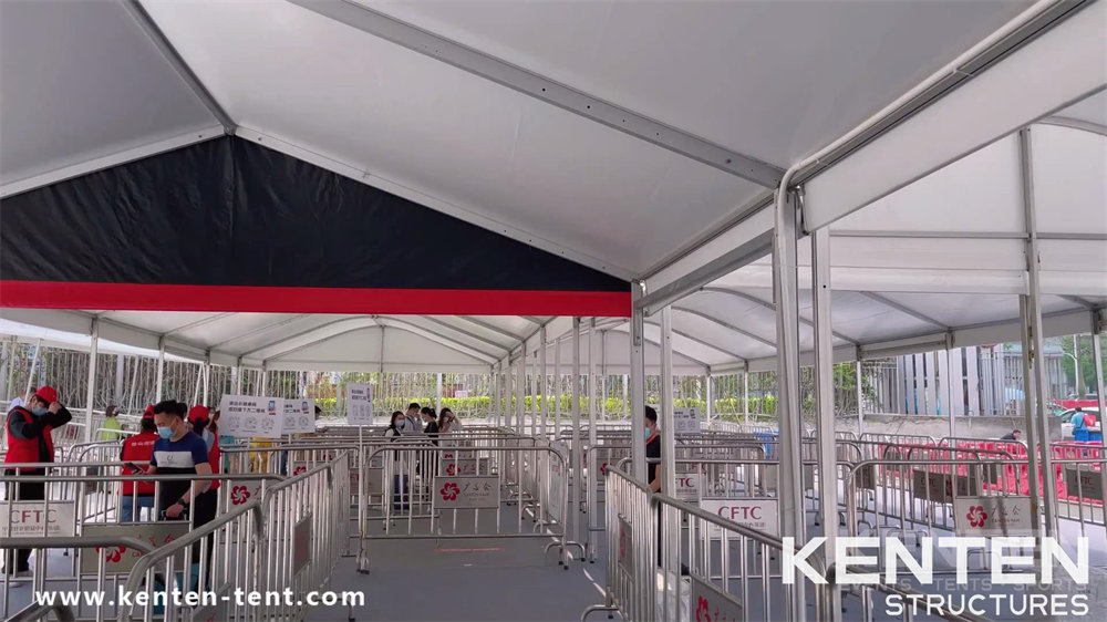 security check tents