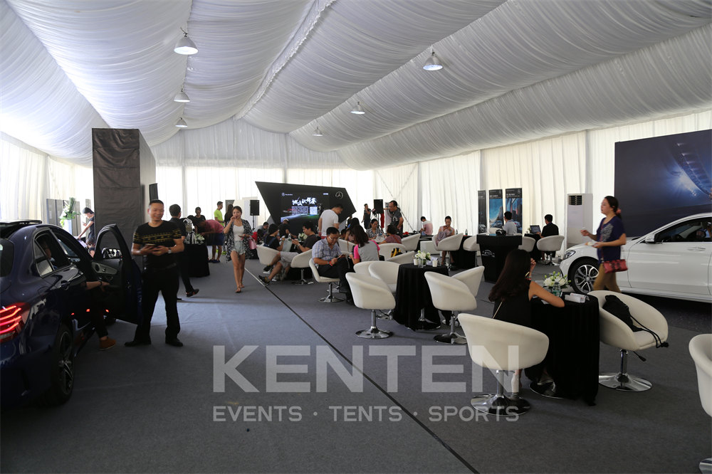 Automobile exhibition adopts the advantages of structure tents