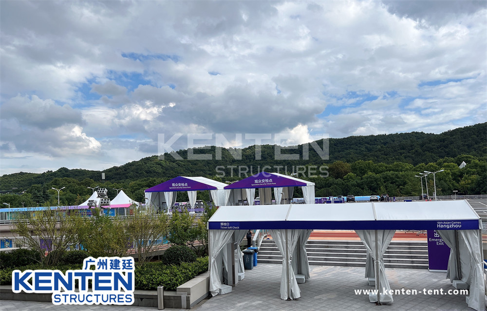 19th Asian Games in Hangzhou - aluminum alloy security tents