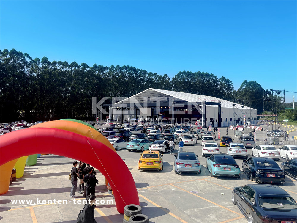 50x65x8m event structure tent for the Honda Dream Day Show