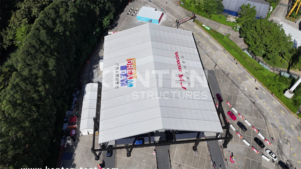 50x65x8m event structure tent for the Honda Dream Day Show
