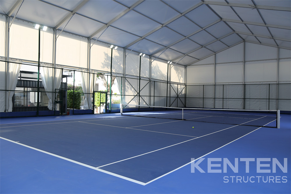 Temporary sports event venue - tent solution