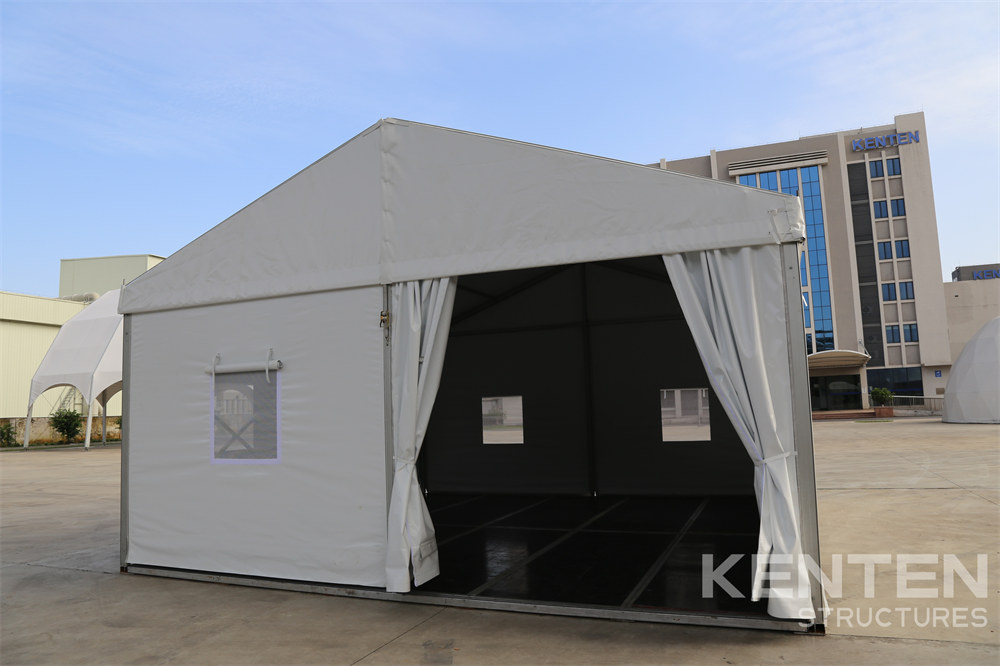 Small tents are more suitable for small businesses