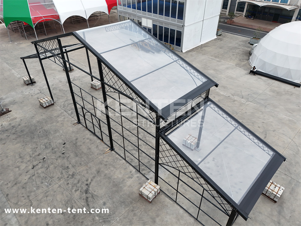 Black Aluminum Alloy Tents