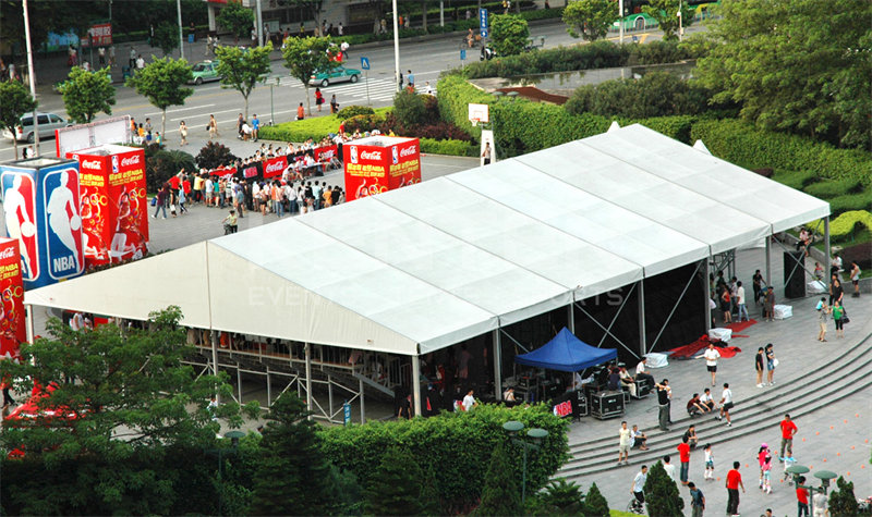 Why choose our tent to build an indoor basketball court