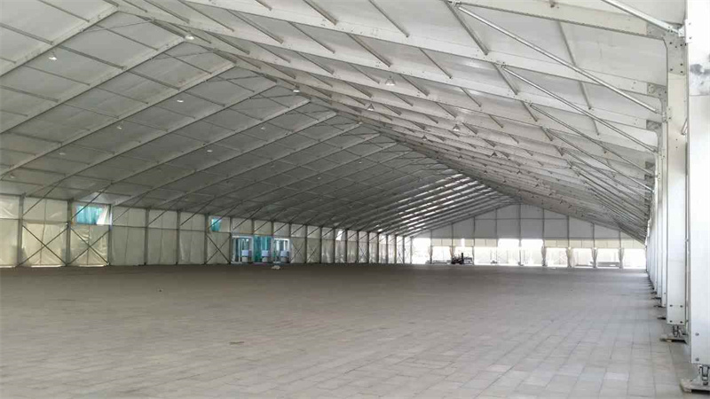 large tent building