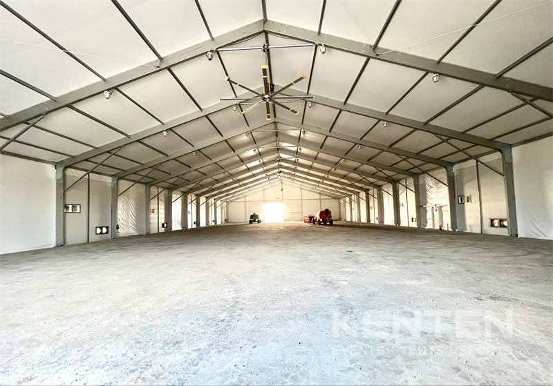 Applications and real-life scenarios of temporary warehouse tents