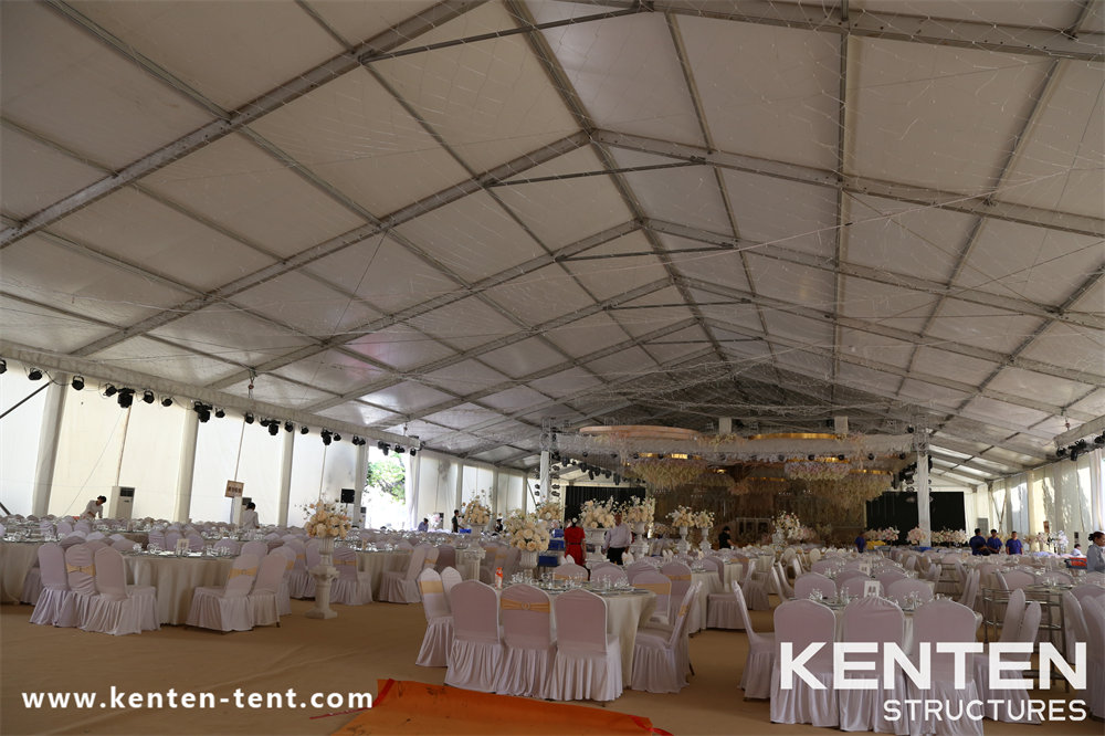 30m structure tent suitable for outdoor activities