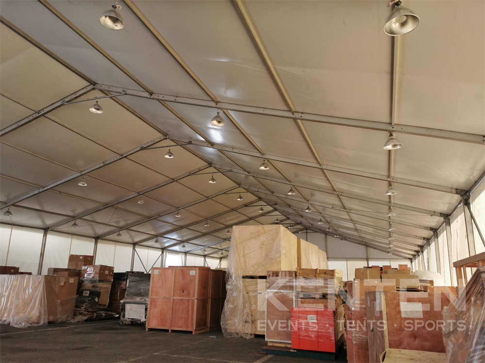 There are more and more companies using industrial storage tents