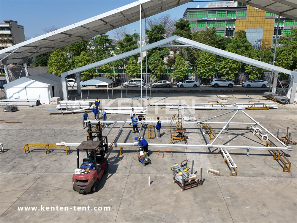Learn the steps to install a structural tent and gain practical skills