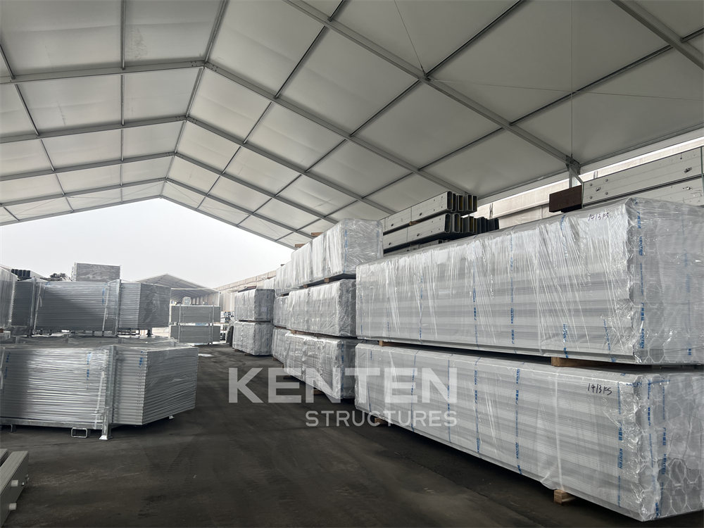 Optimize Port Cargo Storage with Outdoor Warehouse Tents