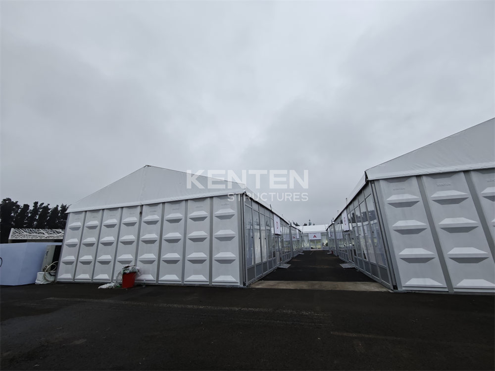 outdoor exhibition tent solution