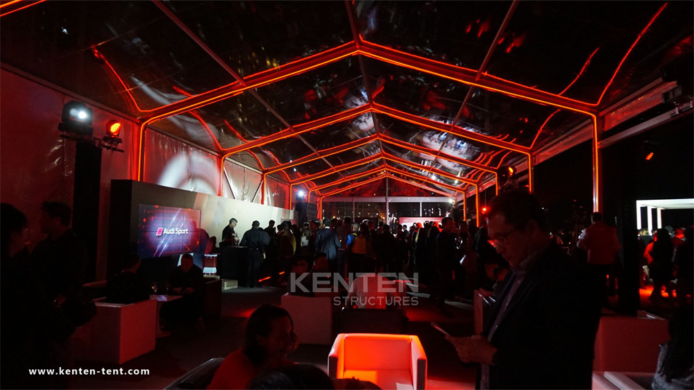 Experience the Outdoors in Event with Our Transparent PVC Tents