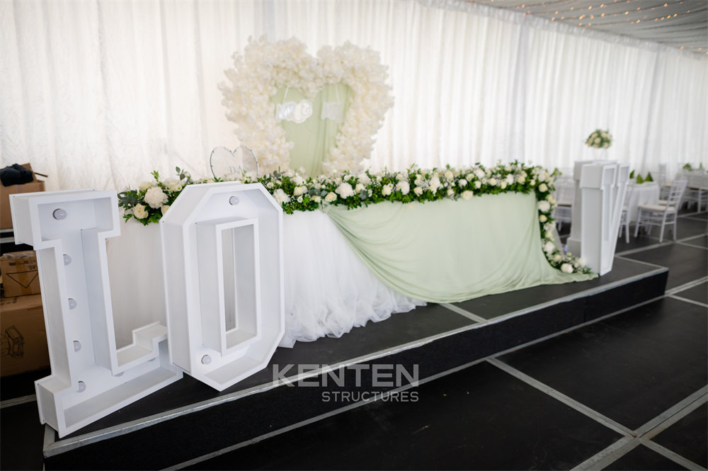 wedding tent case study