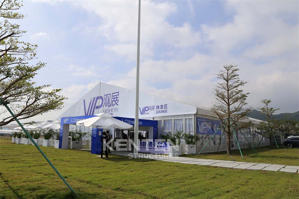 How to quickly complete the construction of hangars at low cost: aluminum alloy structure canopy solution