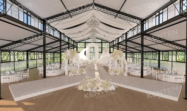Atrium Tent For Wedding Party