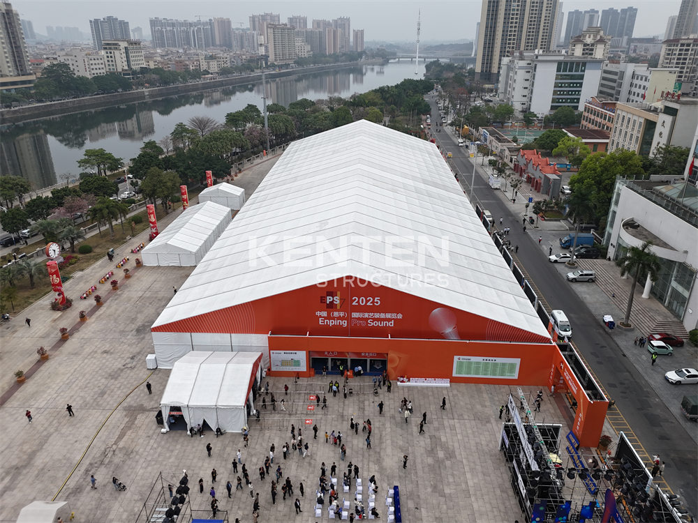 50 meters x 125 meters exhibition tent