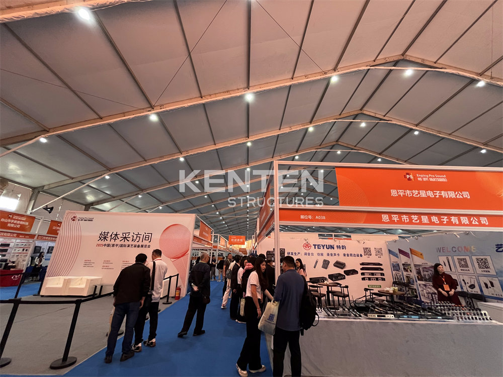 50 meters x 125 meters exhibition tent