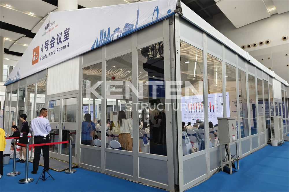 Aluminum Event Tent with Glass Walls