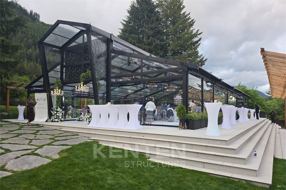 Creating a dream space exclusively for American customers: Atrium Wedding Tents