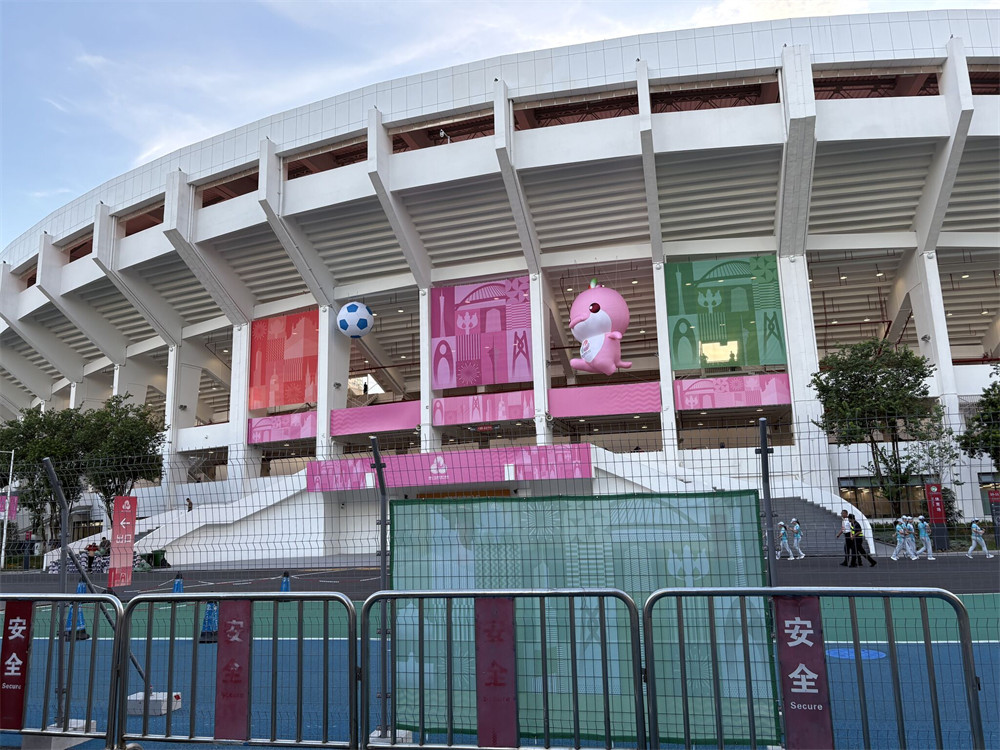 KENTEN delivers customized solutions across multiple venues and support areas for the 15th China National Games.