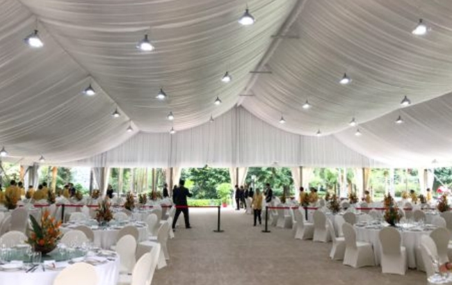 outdoor venue space