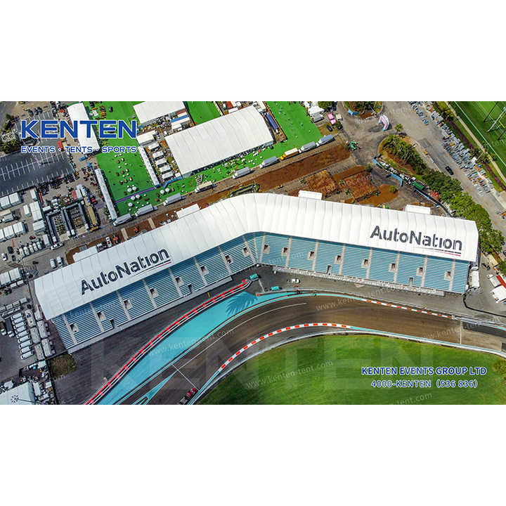 F1 Sports Tents - Stadium Stands
