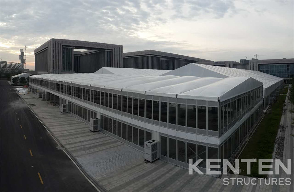 two-story tents