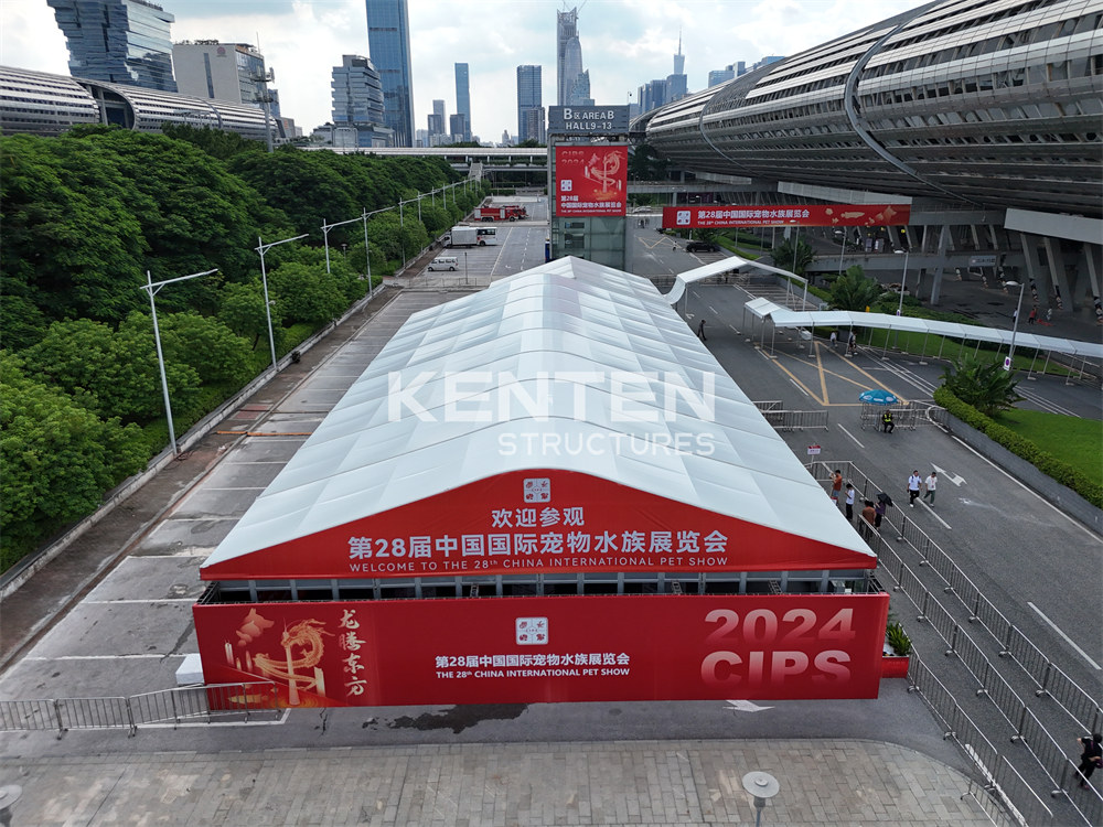 Aluminum Structure Tent: Commercial Exhibition Application