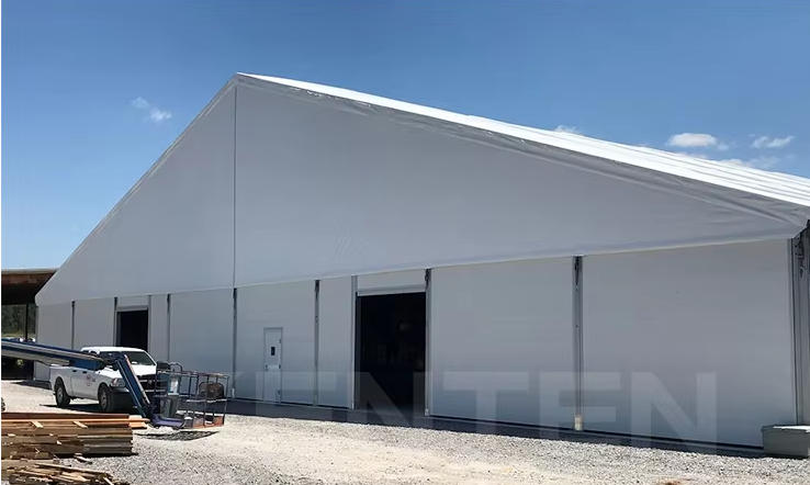 Application of warehouse tents in warehousing and logistics centers