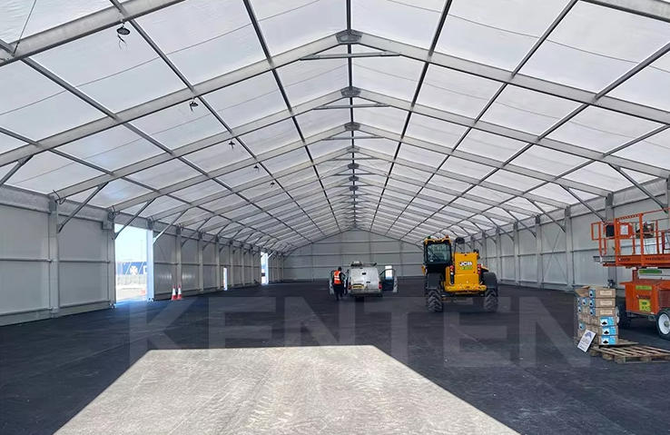 warehouse tent